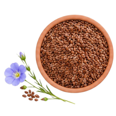 Roasted Flax Seeds – 4%