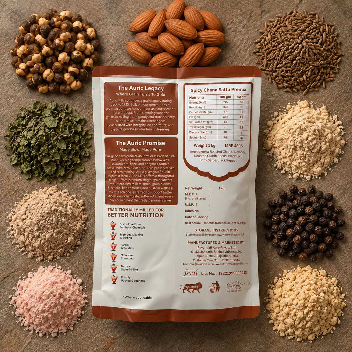 Spicy Chana Sattu Premix