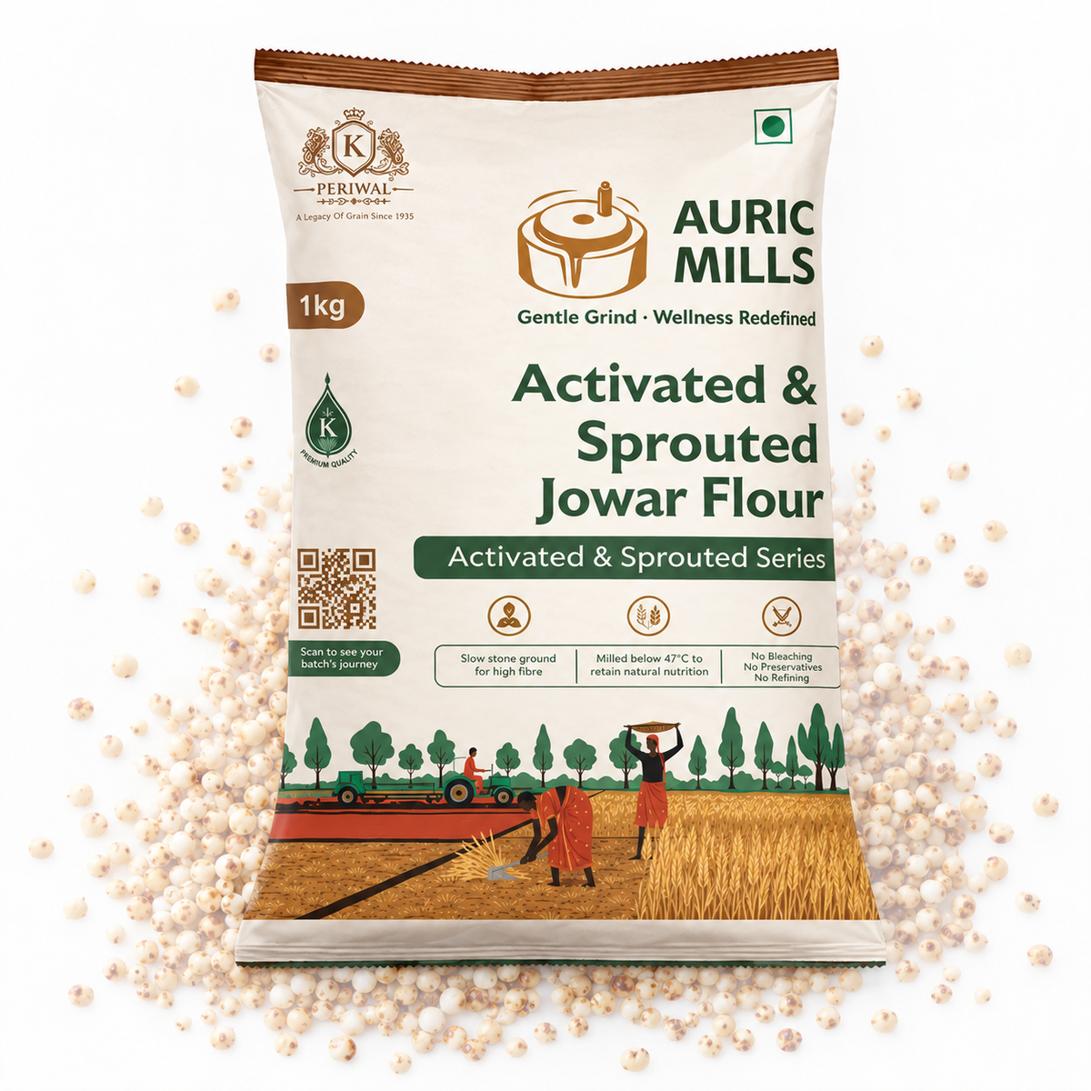 Sprouted Jowar Flour