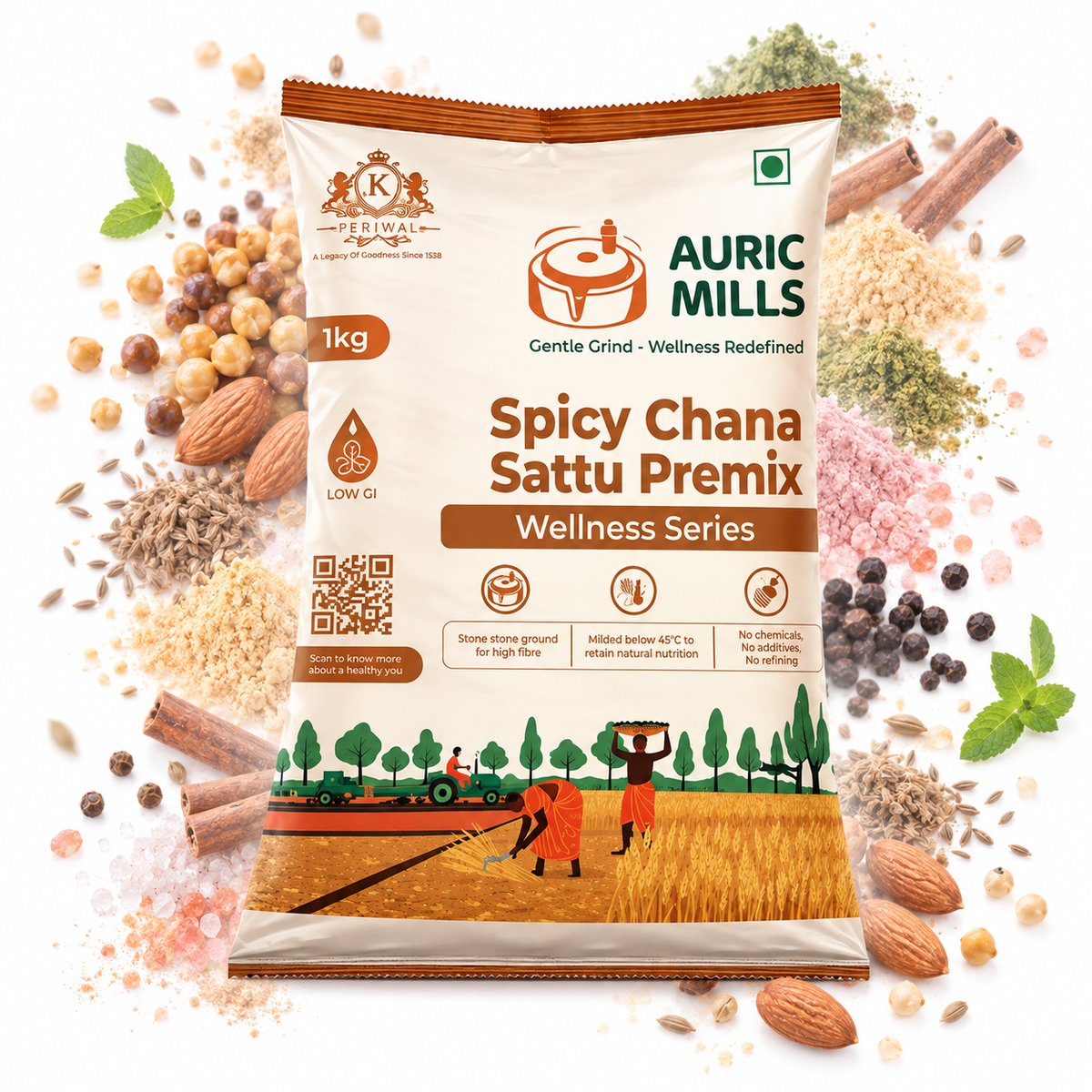 Spicy Chana Sattu Premix
