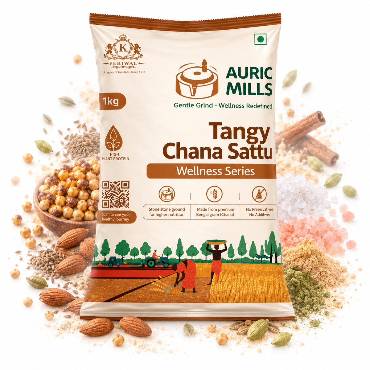 Tangy Chana Sattu
