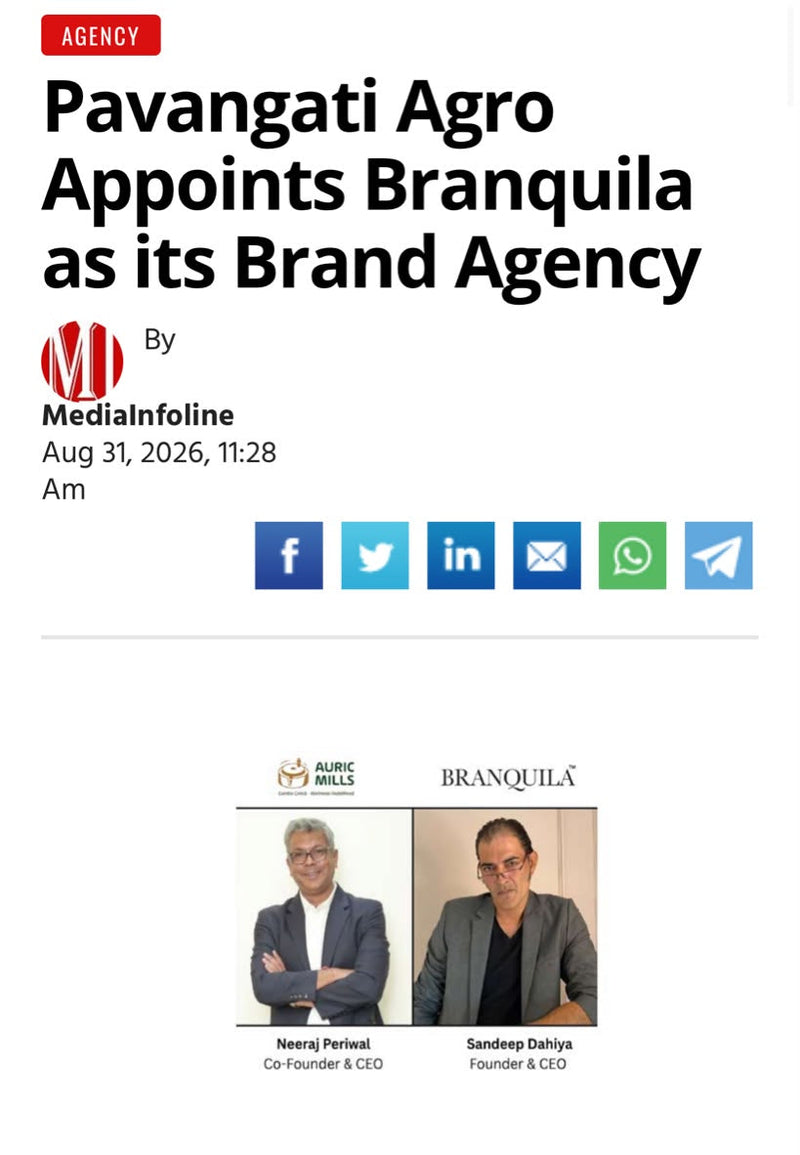 Pavangati Agro Appoints Branquila as its Brand Agency