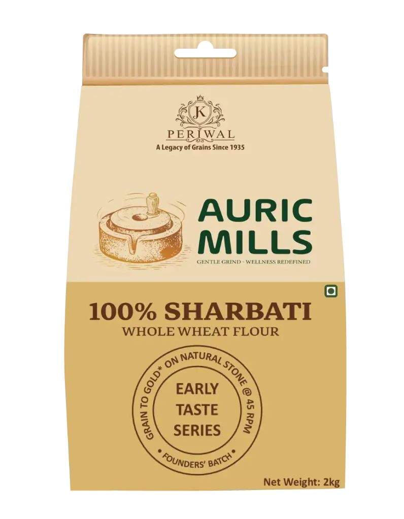 Sharbati Whole Wheat Flour (1 Kg)