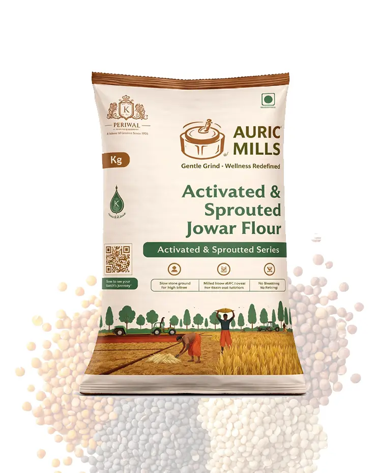 Sprouted Jowar Flour (1 Kg)