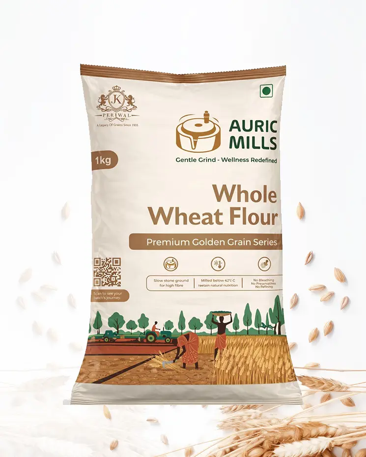 Auric Mills Whole Wheat Flour (1 Kg)