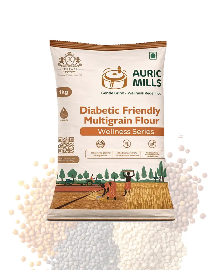 Diabetic Friendly Multigrain Flour (1 Kg)